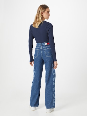 Tommy Jeans Wide Leg Jeans 'Claire' in Blau