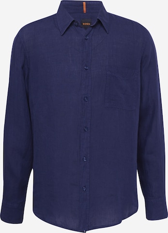 Camicia 'Relegant' di BOSS Orange in blu: frontale