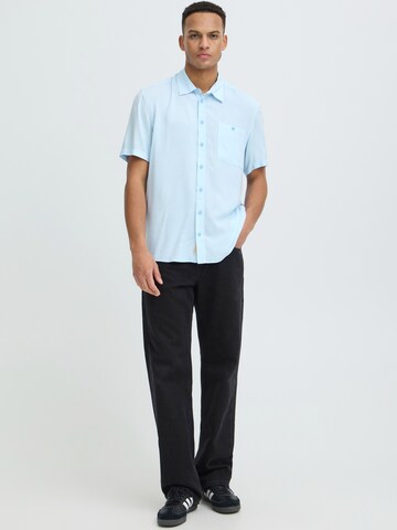 BLEND Regular fit Button Up Shirt in Blue