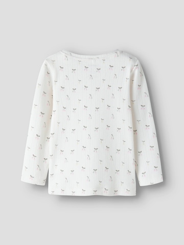 NAME IT - Camiseta 'NMFFICHERRY' en blanco