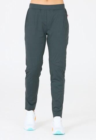 ENDURANCE Slim fit Sports trousers 'Eluna' in Green
