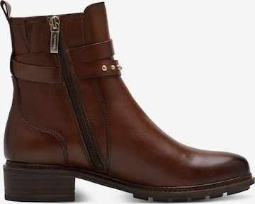 TAMARIS Ankle Boots in Brown