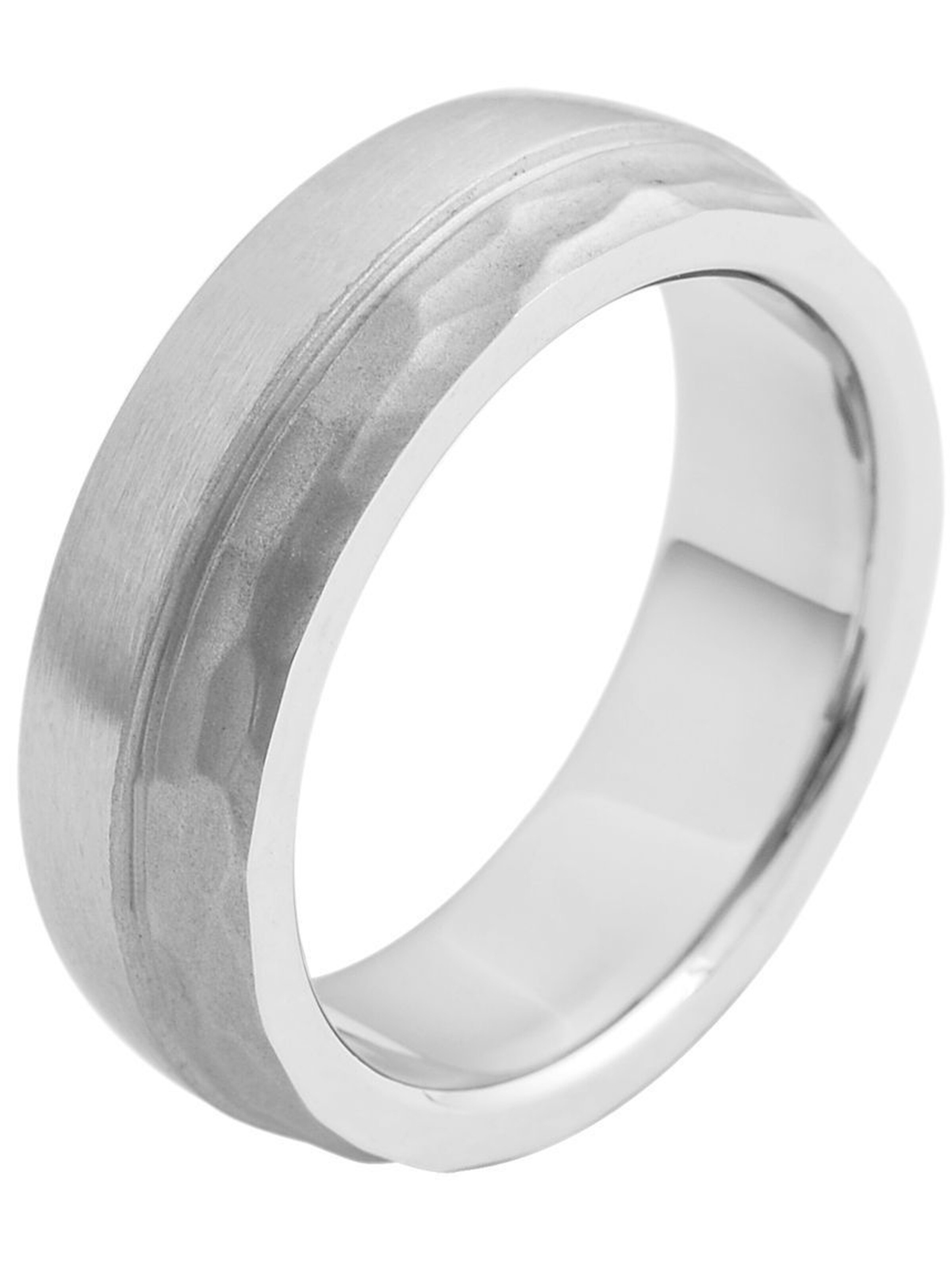 Akzent Ring 'Eternity, langlebig' in Silber: Vorderseite
