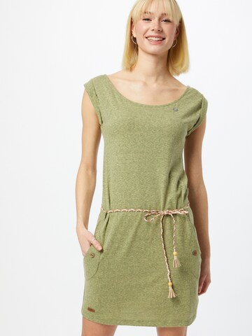 Ragwear - Vestido 'Tag' en verde: frente