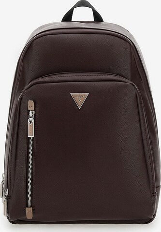 GUESS Rucksack 'Certosa' in Braun: predná strana