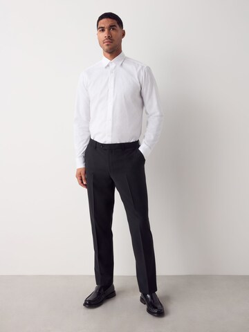 Next Regular fit Button Up Shirt in White