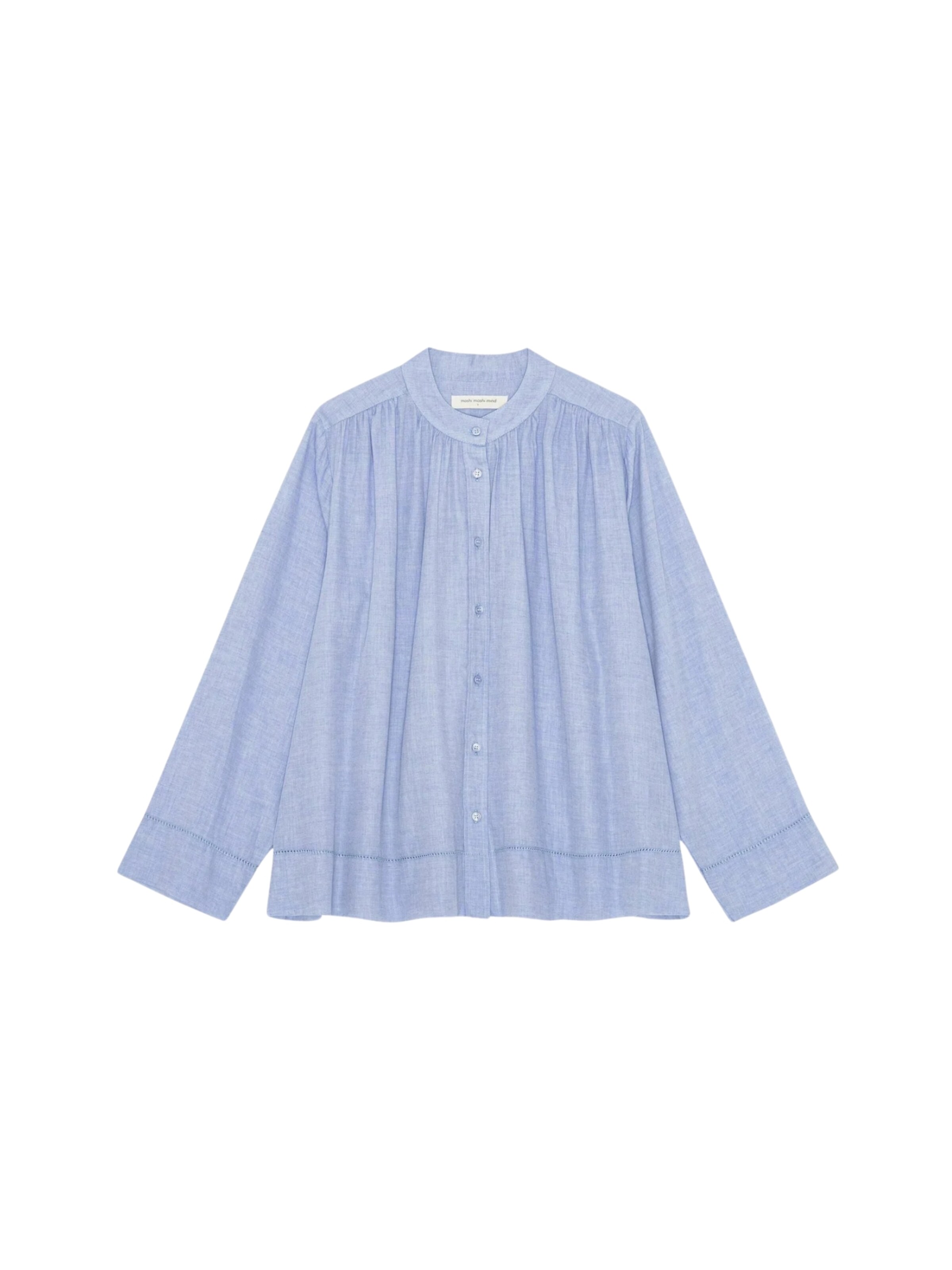 moshi moshi mind Shirt 'July' in hellblau, Produktansicht