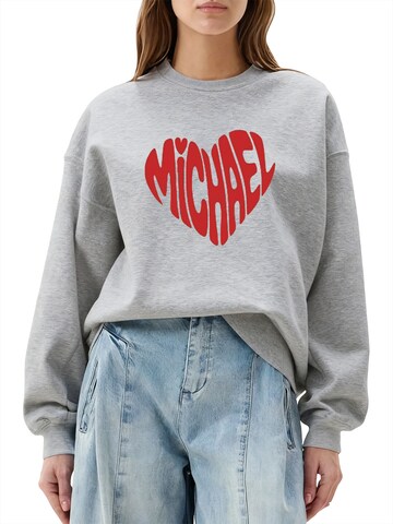 Felpa di GORHEY in grigio: frontale