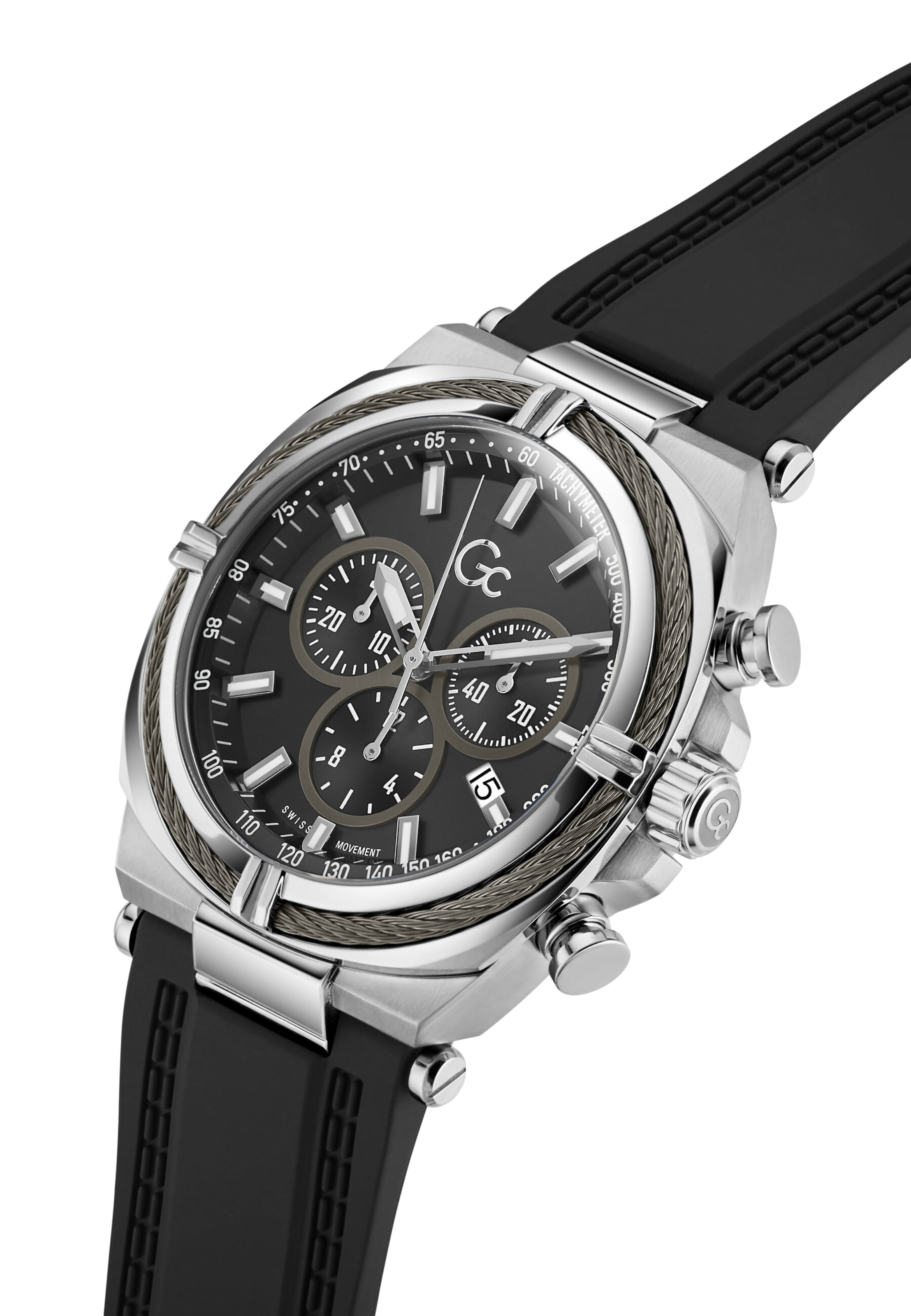 Gc Analog watch 'IronClass' in Black
