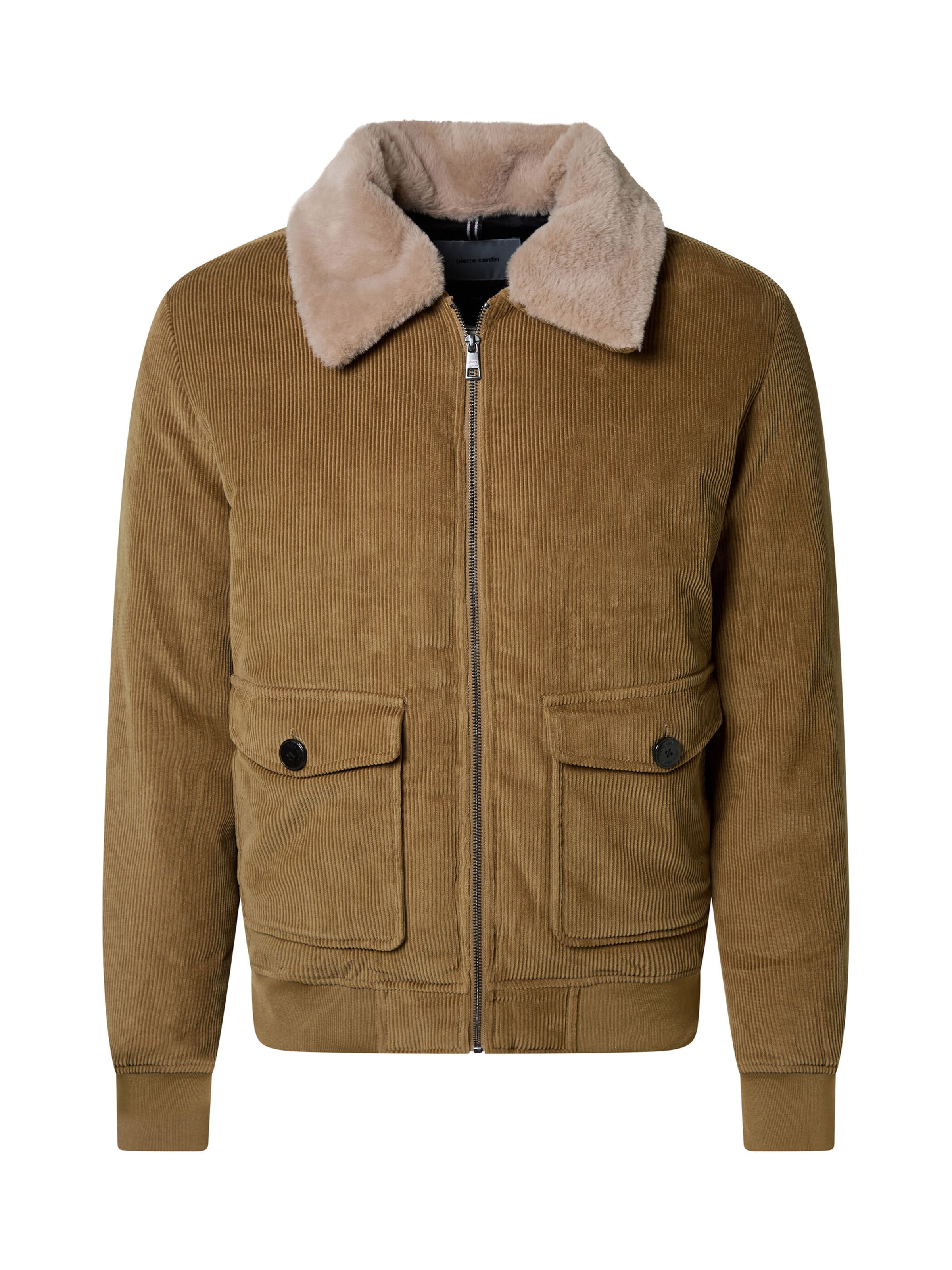 PIERRE CARDIN Between-season jacket in Brown: front