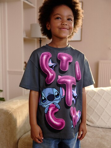 Next T-Shirt 'Disneys Lilo & Stitch' in Grau