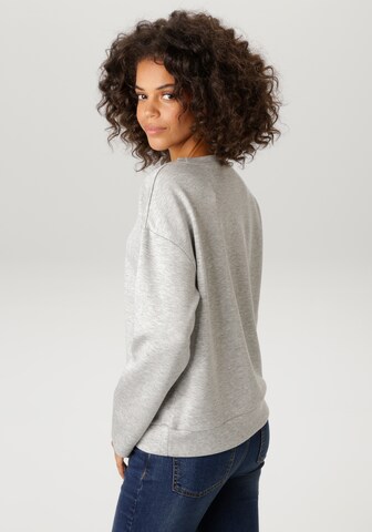 Aniston CASUAL Sweatshirt in Grey