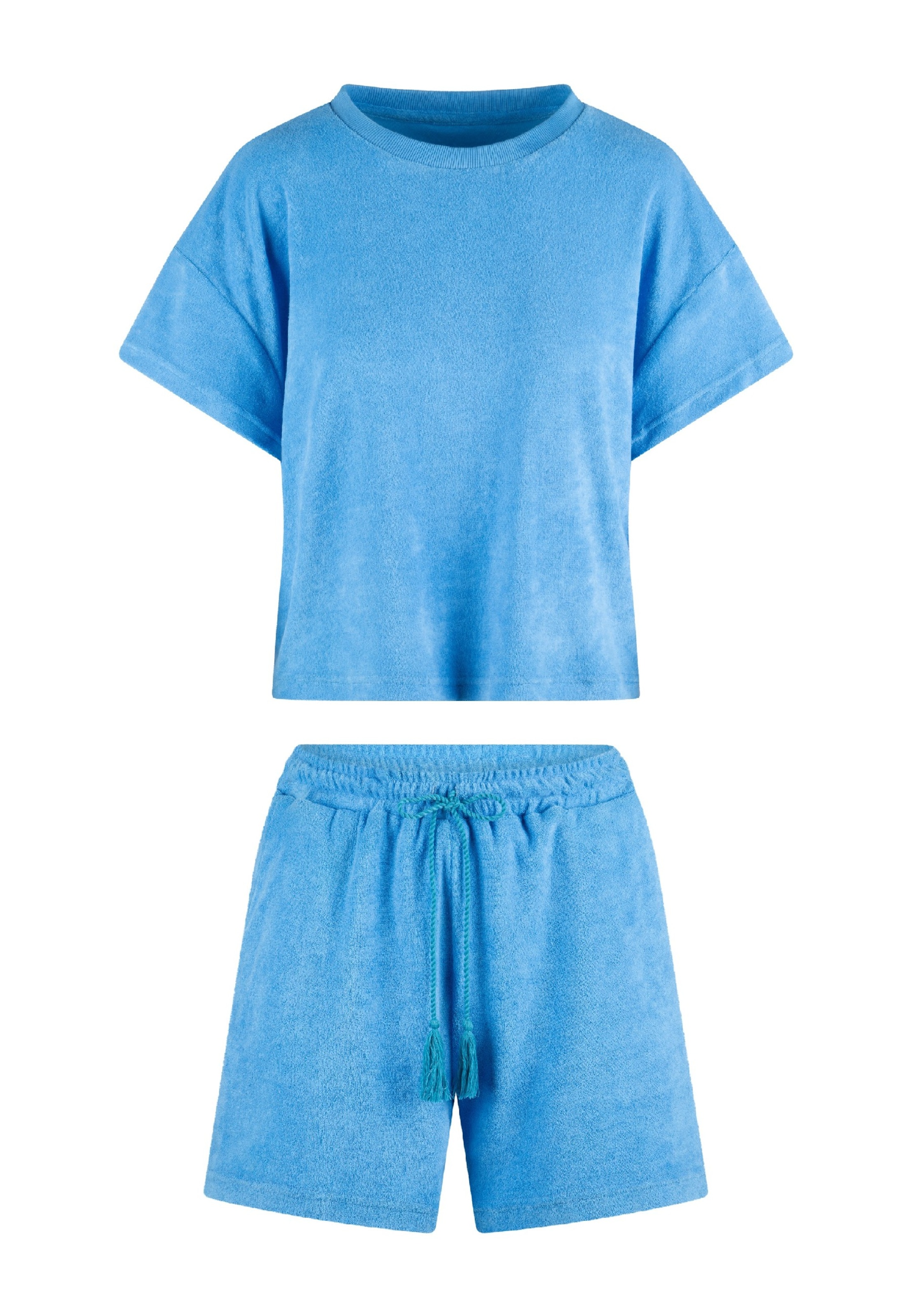 LingaDore Pyjama in Blauw: voorkant
