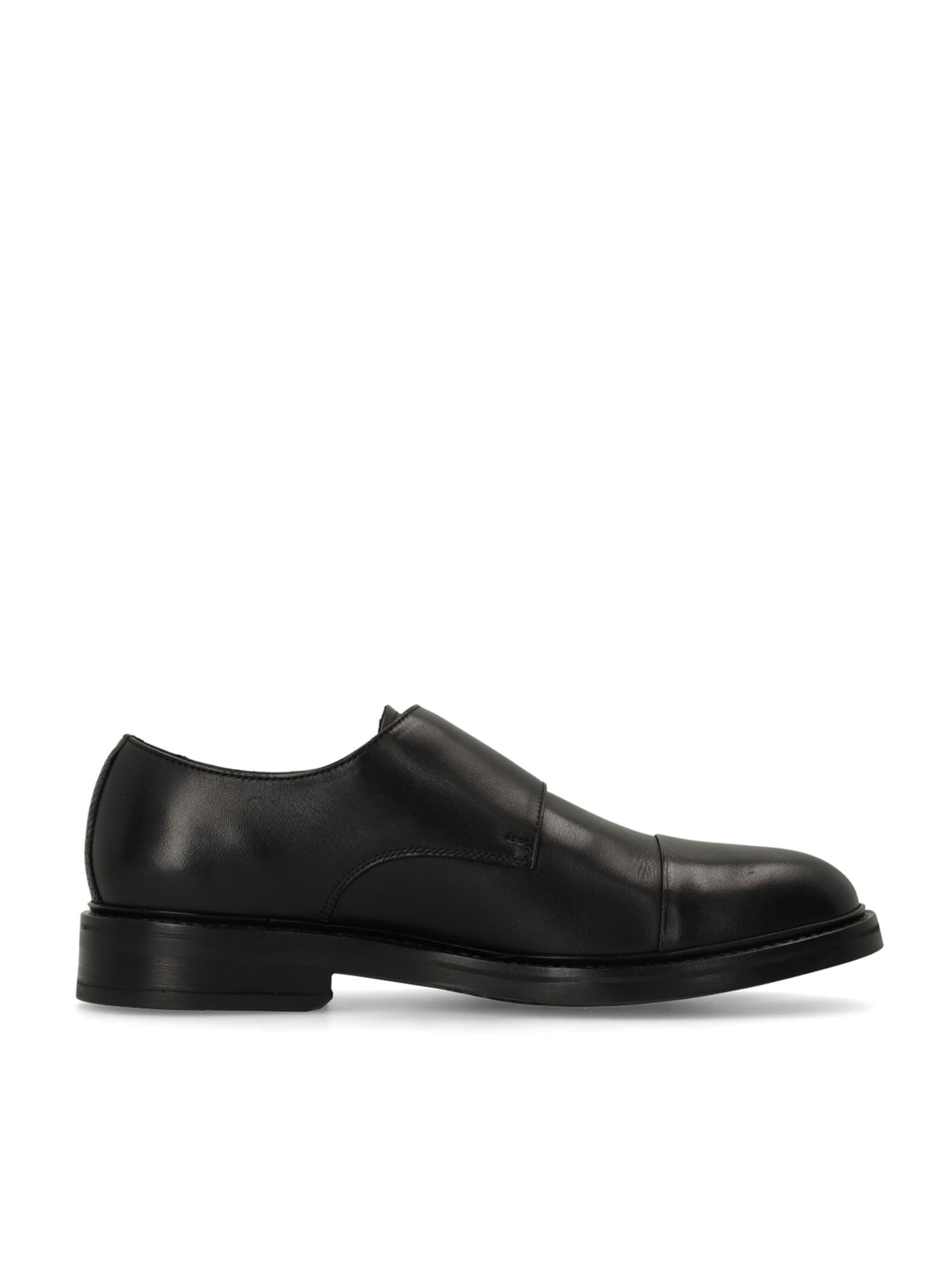 MANFIELD Mocassins in Zwart
