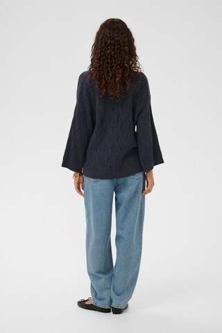 SOAKED IN LUXURY Trui 'SLRava Nanna' in Blauw