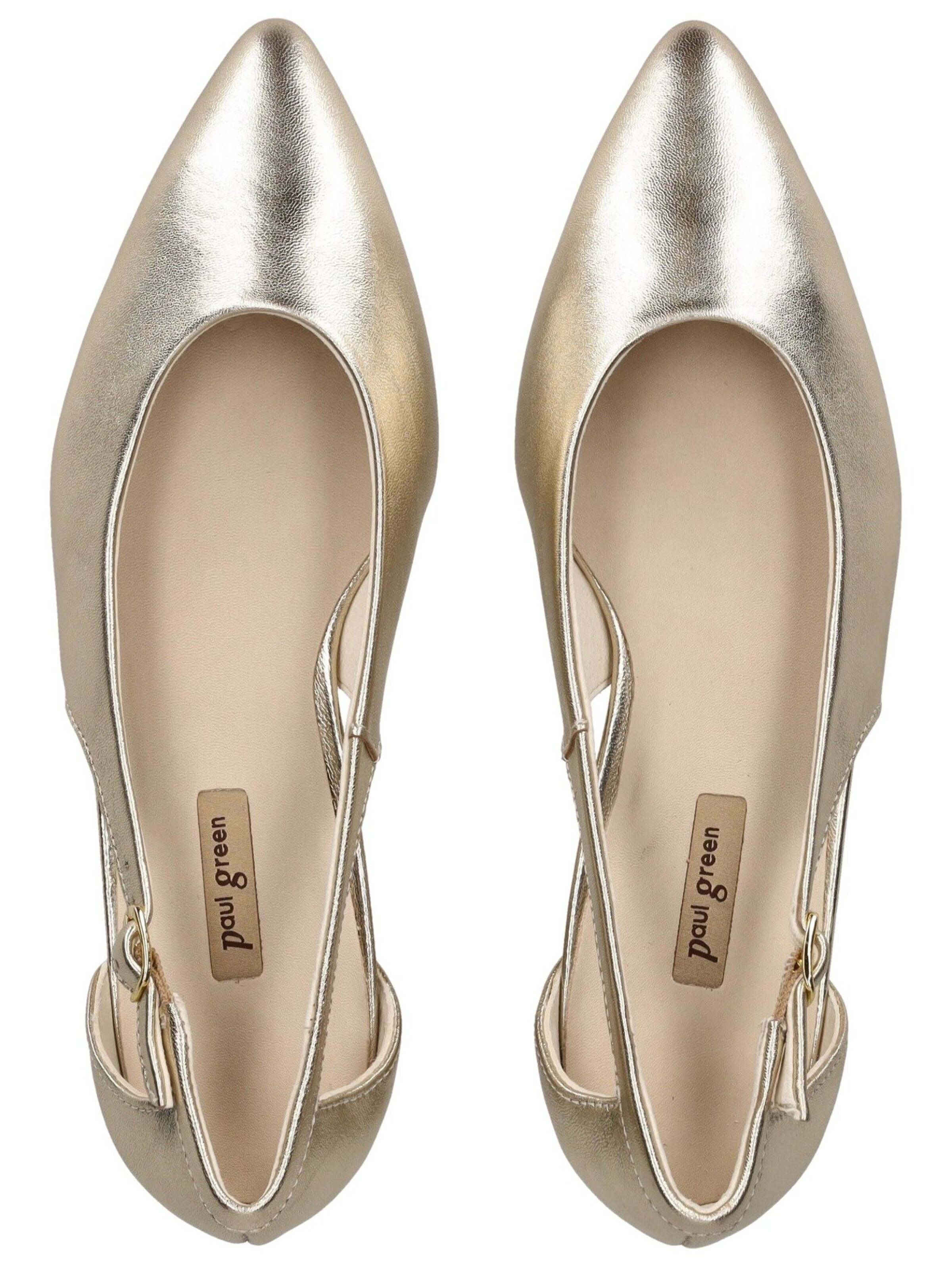 Paul Green Ballerina in Gold