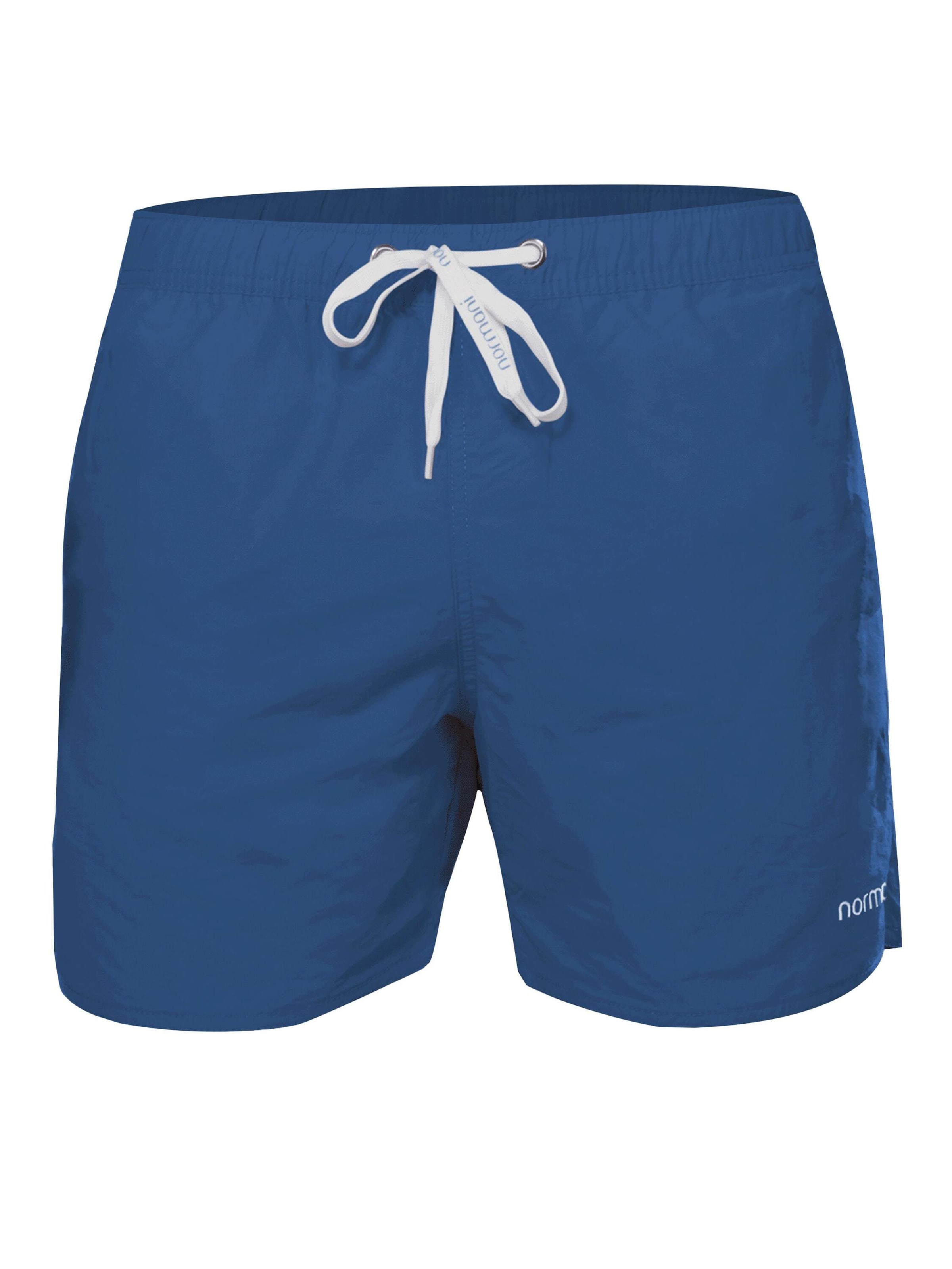 normani Zwemshorts 'Coastline' in Blauw: voorkant