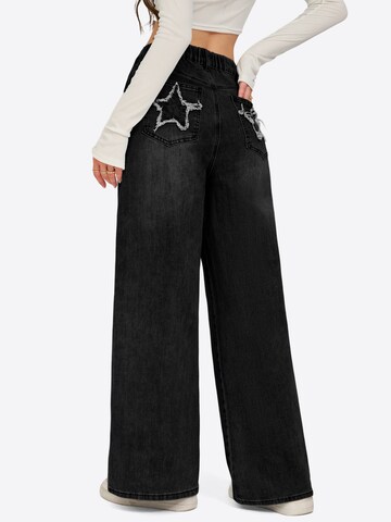Imily Bela Wide leg Jeans in Zwart
