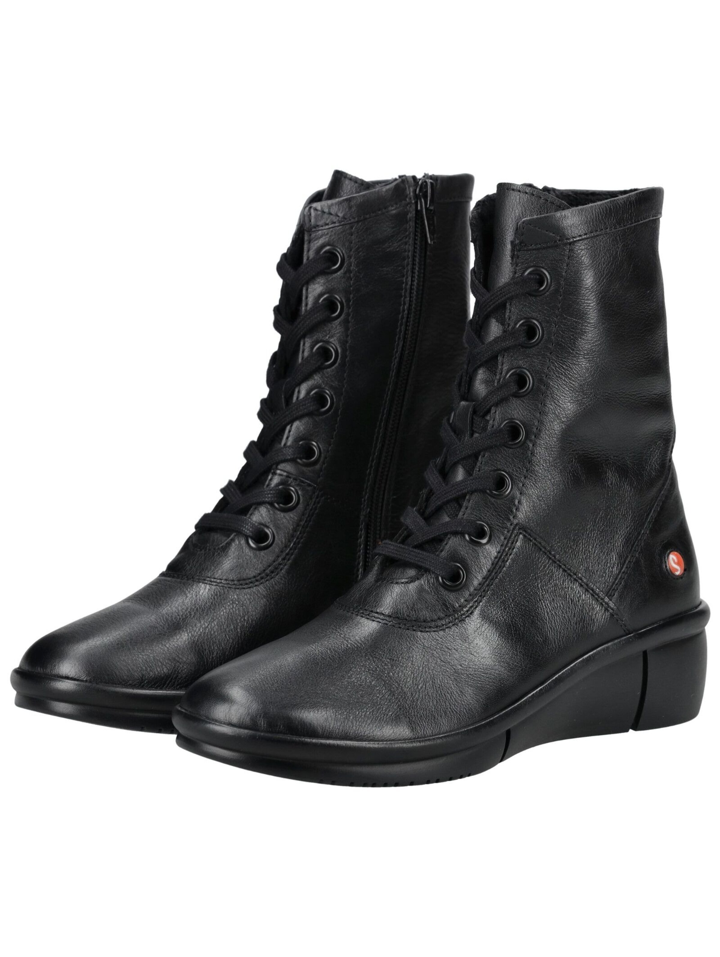 Softinos Stiefelette in Schwarz