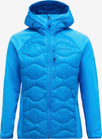 PEAK PERFORMANCE Athletic Jacket 'Track My Down®' in Blue: front
