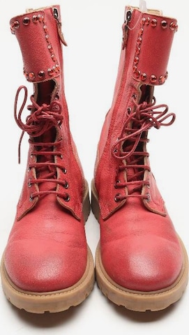 Twin Set Dress Boots in 37 in Red