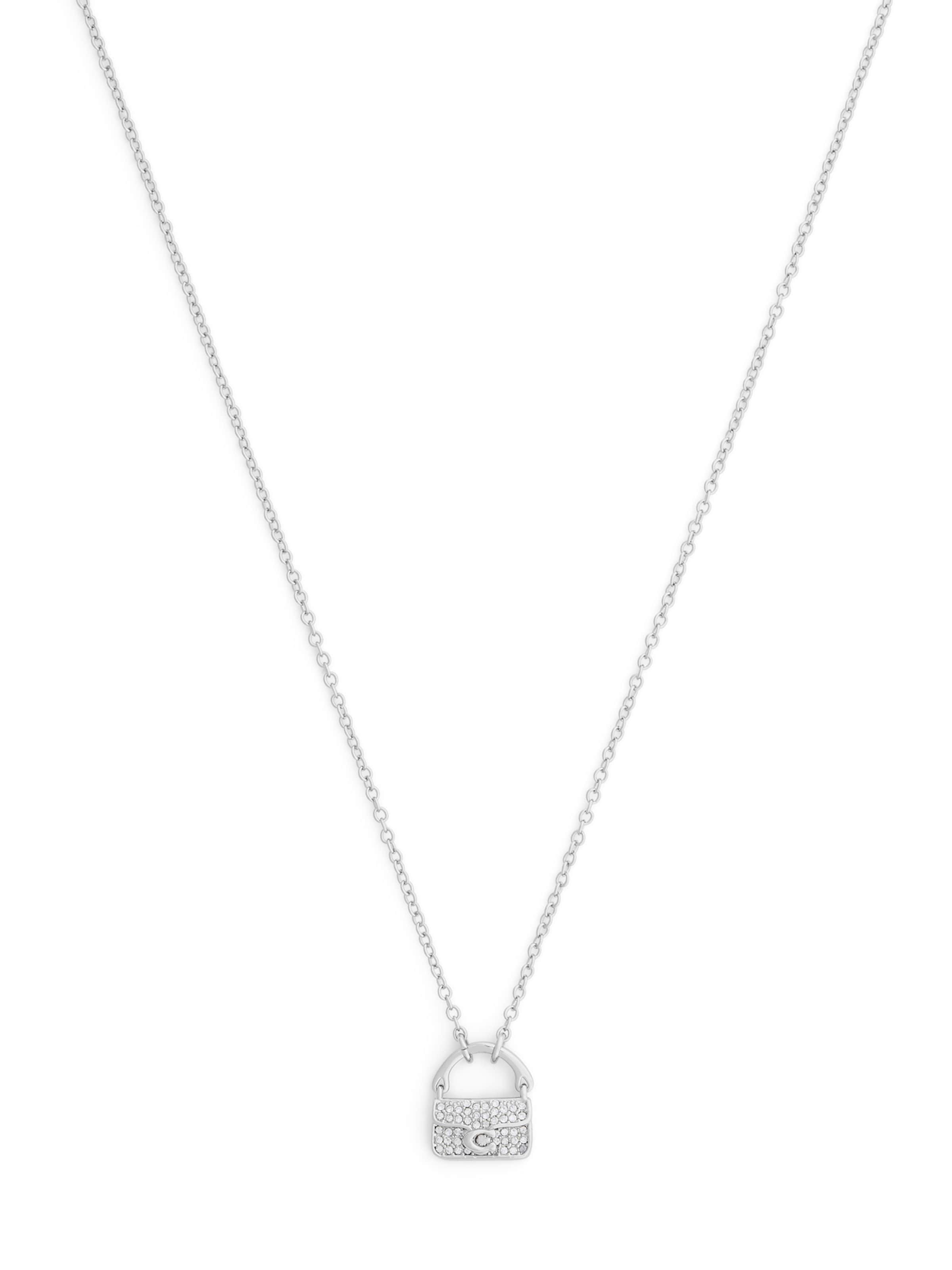 Collana di COACH in bianco