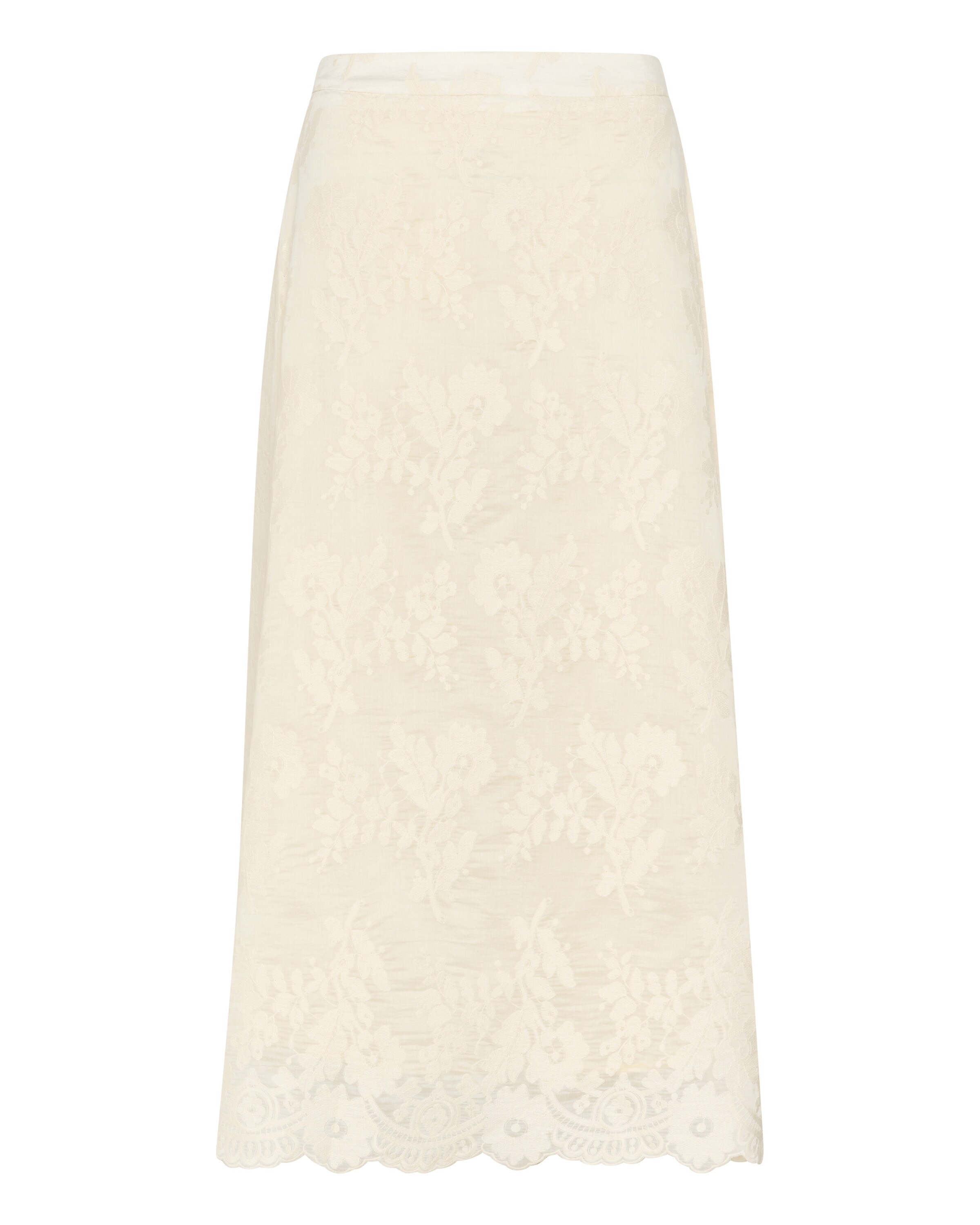 CULTURE Nederdel 'CUArona' i beige: forside