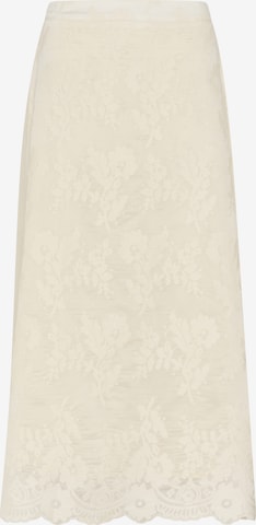 Jupe 'CUArona' CULTURE en beige : devant