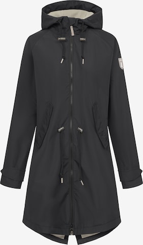 Derbe Raincoat 'Ripby' in Black: front