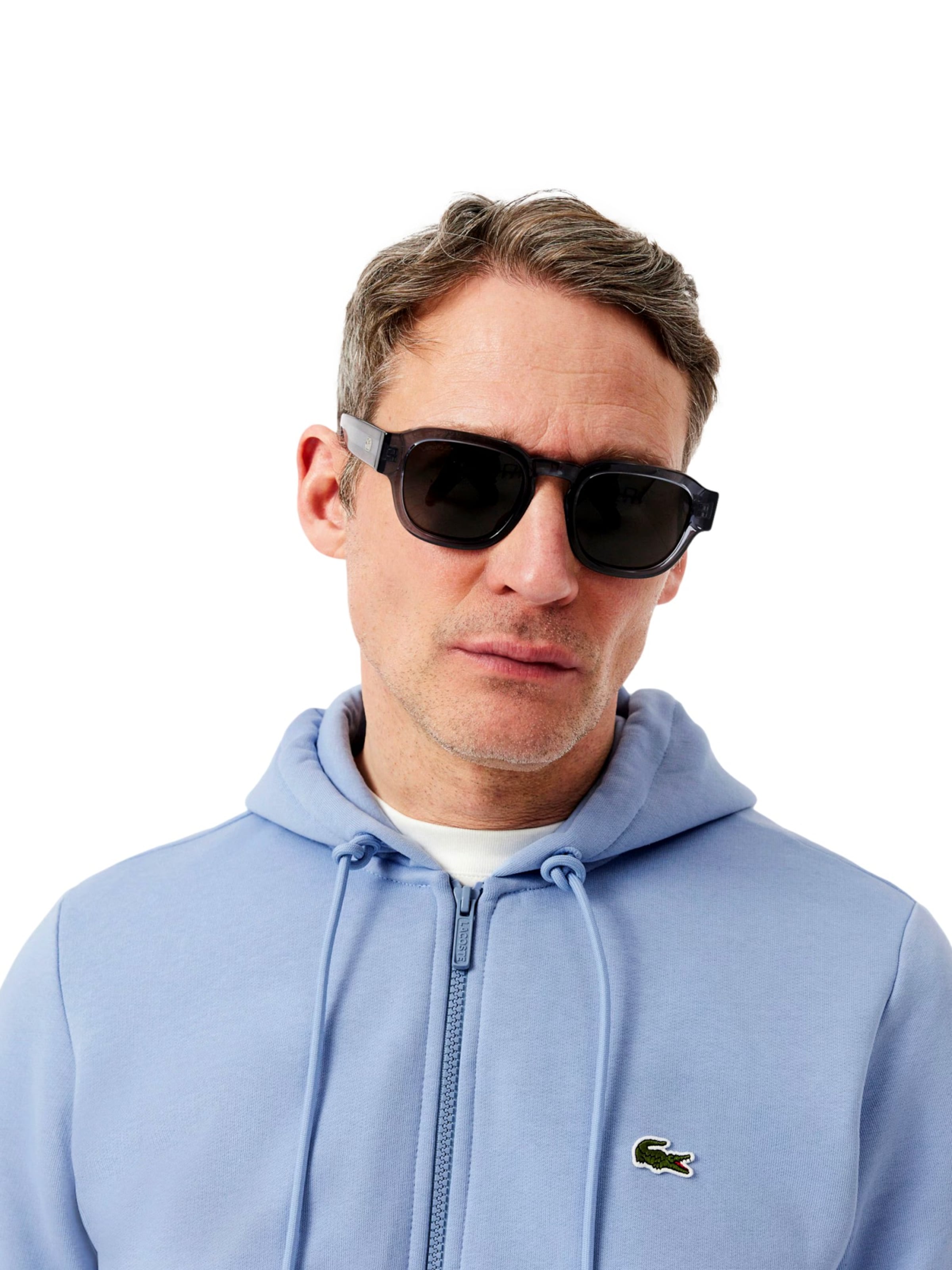 Veste de survêtement LACOSTE en bleu