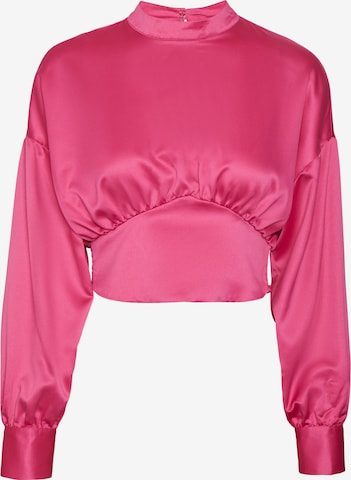 VERO MODA - Blusa em rosa: frente