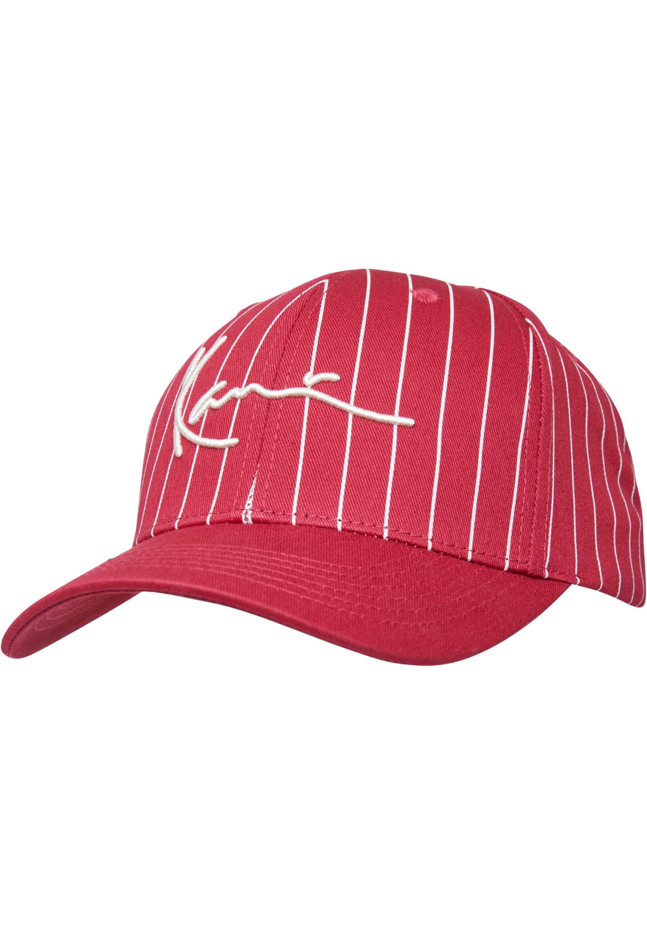Casquette Karl Kani en rouge : devant
