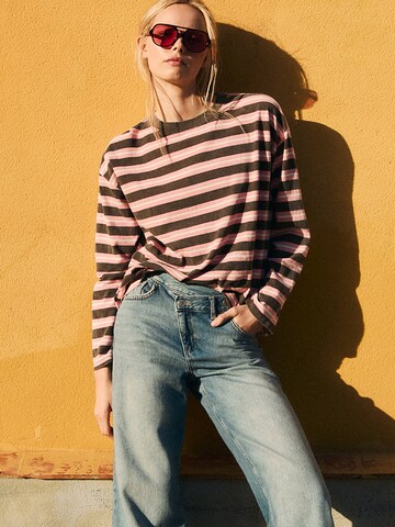 Pull&Bear Shirt in Roze