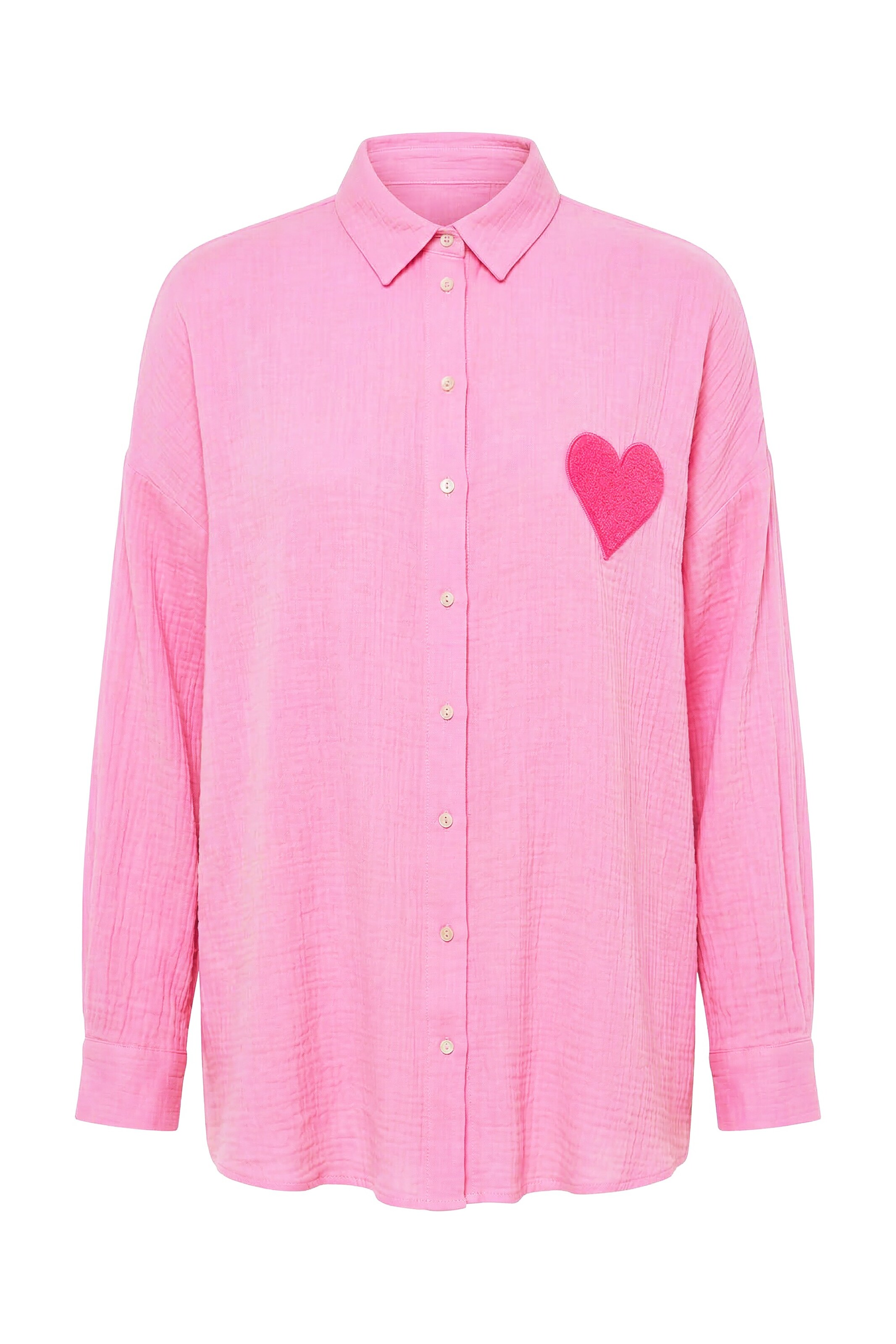 Studio Untold Bluse in Pink: Vorderseite