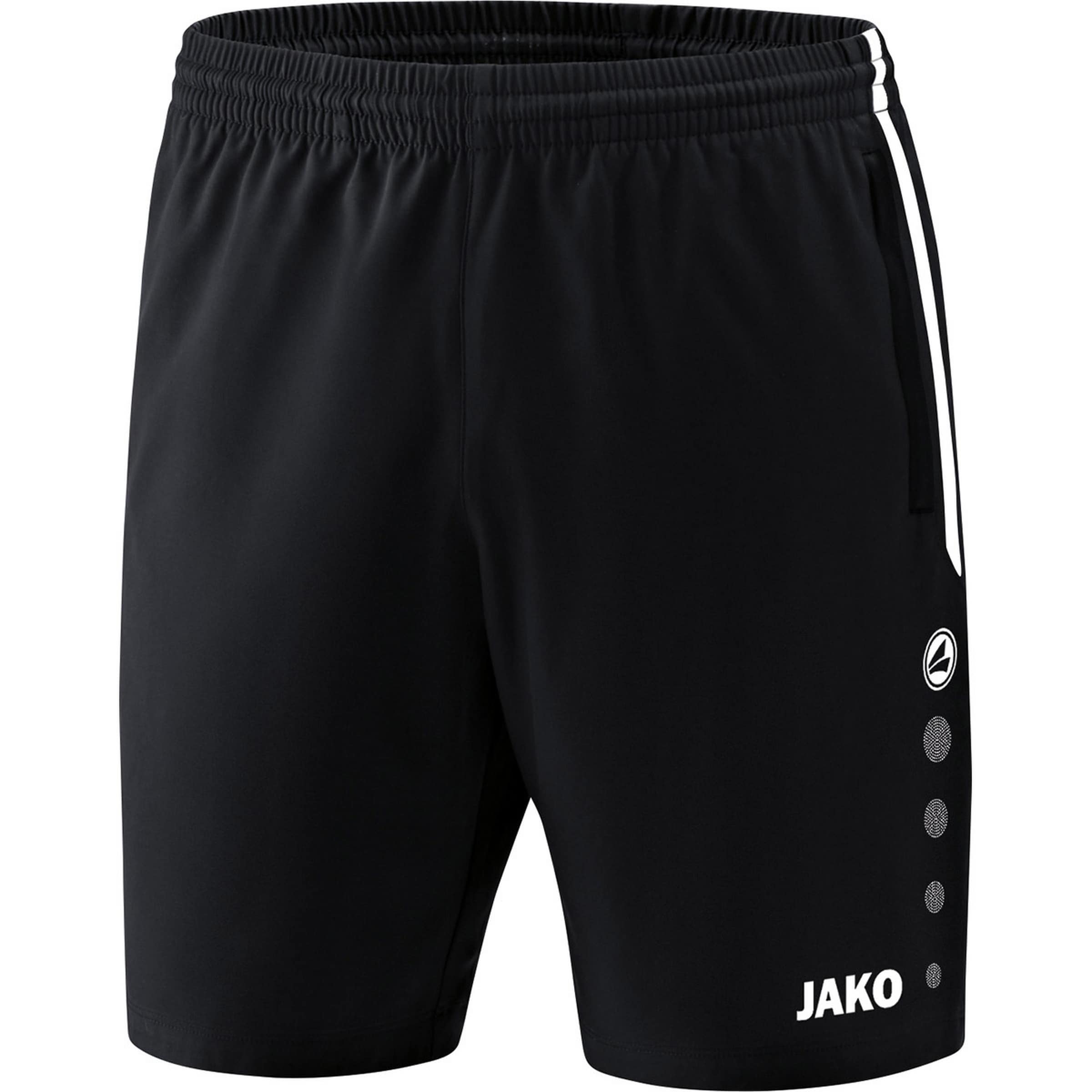 JAKO Sportshorts 'Competition 2.0' in Schwarz: Vorderseite