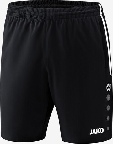 Regular Pantalon de sport 'Competition 2.0' JAKO en noir : devant