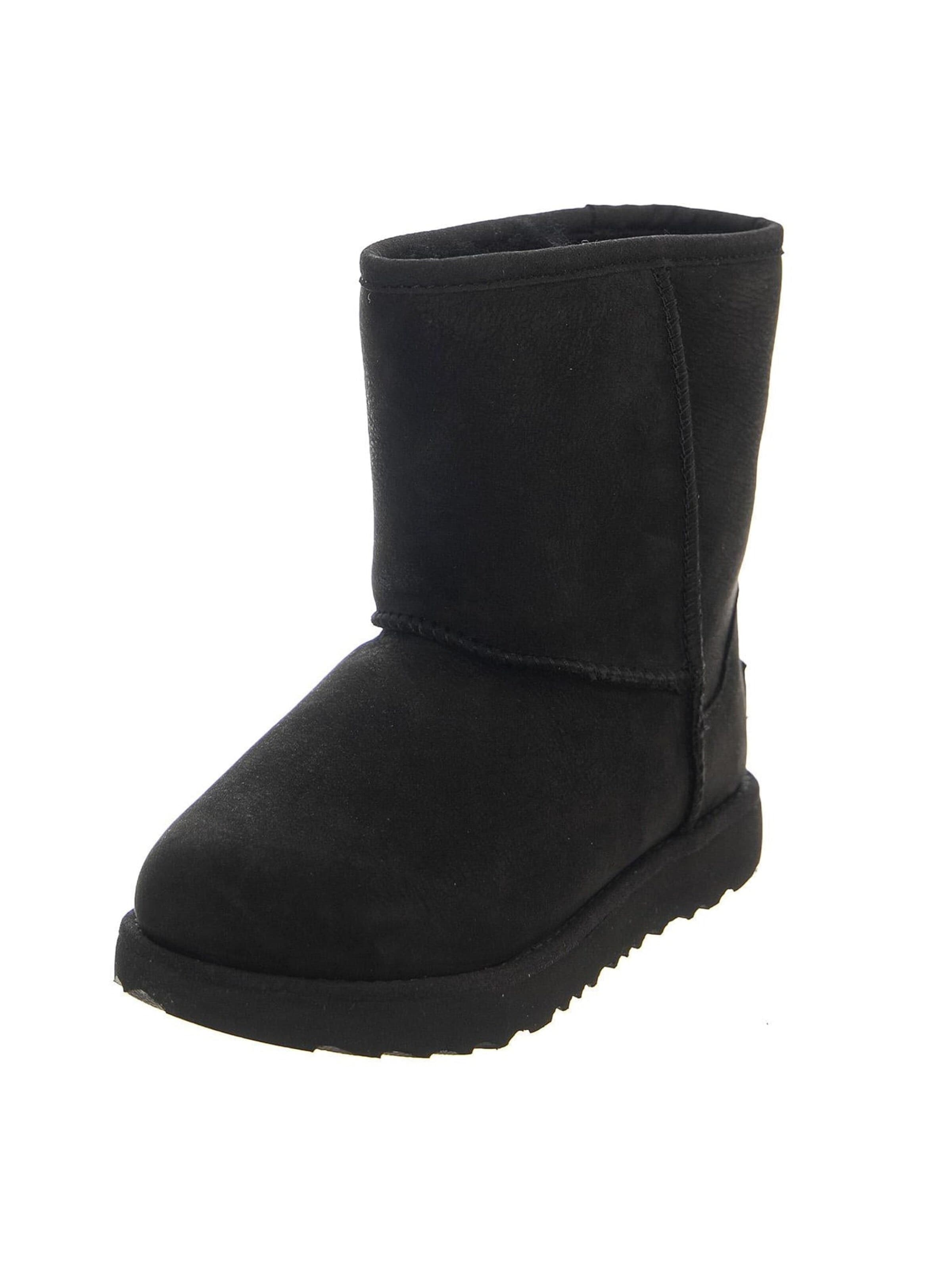 UGG Boot 'Classic Weather Short II Black K' in Black: front