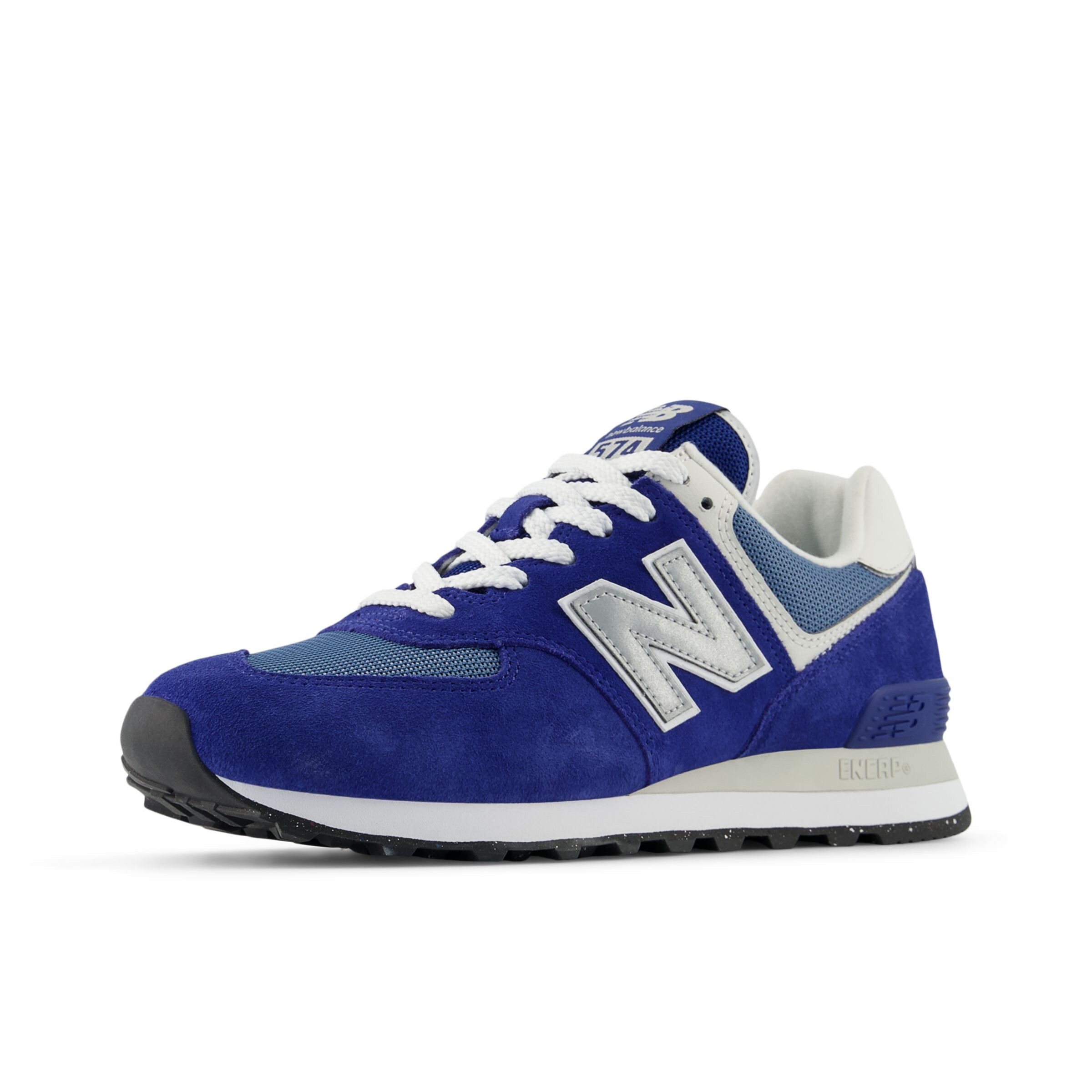 New balance m 574 sneakers laag blauw hotsell