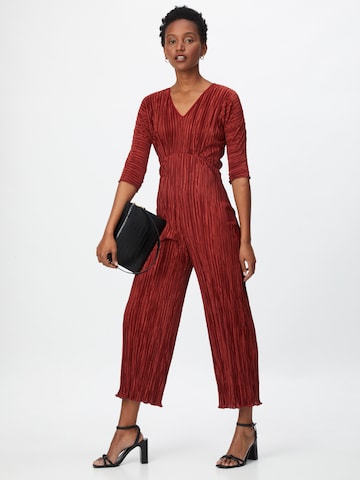 Closet London Jumpsuit in Red