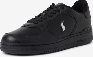 Polo Ralph Lauren Platform trainers 'Masters Court' in Black: front