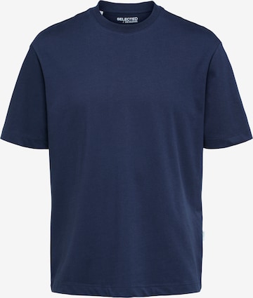 SELECTED HOMME Shirt 'LOOSETRUMAN' in Blau: predná strana