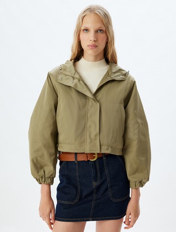 Koton Between-season jacket in Green: front