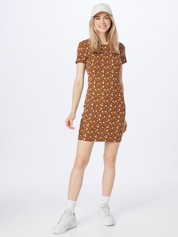 Stitch and Soul Dress in Brown