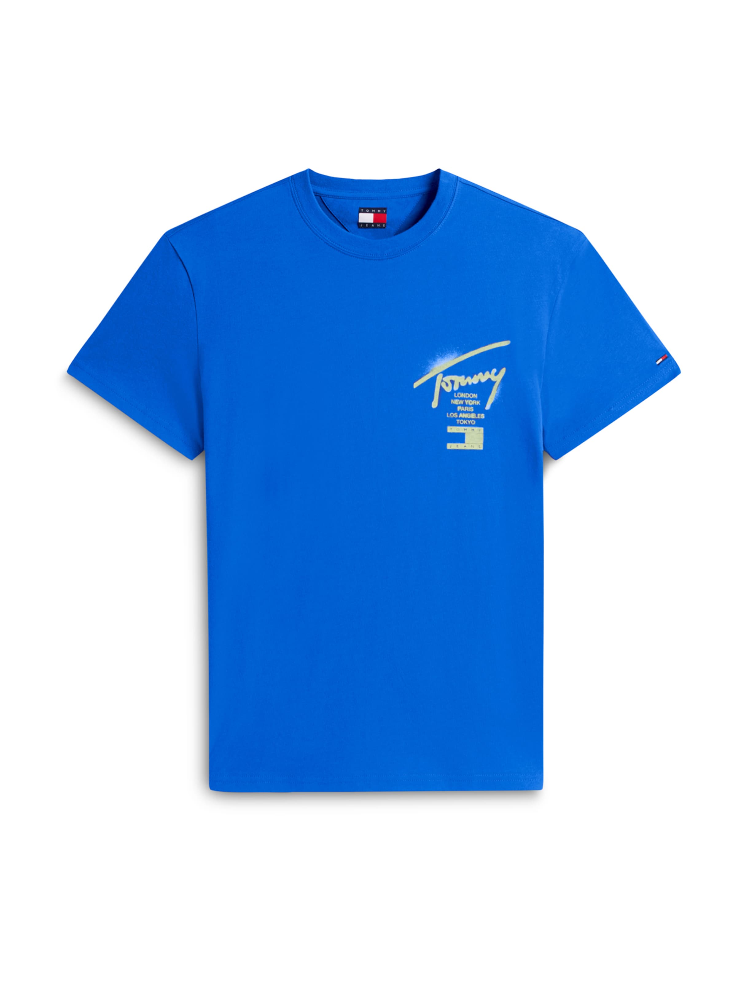 Tommy Jeans Μπλουζάκι 'CITY' σε μπλε: μπροστά