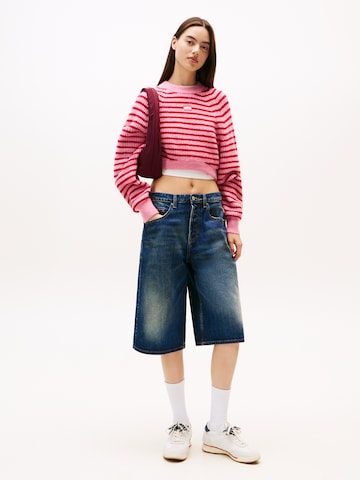 Tommy Jeans Pulóver - rózsaszín