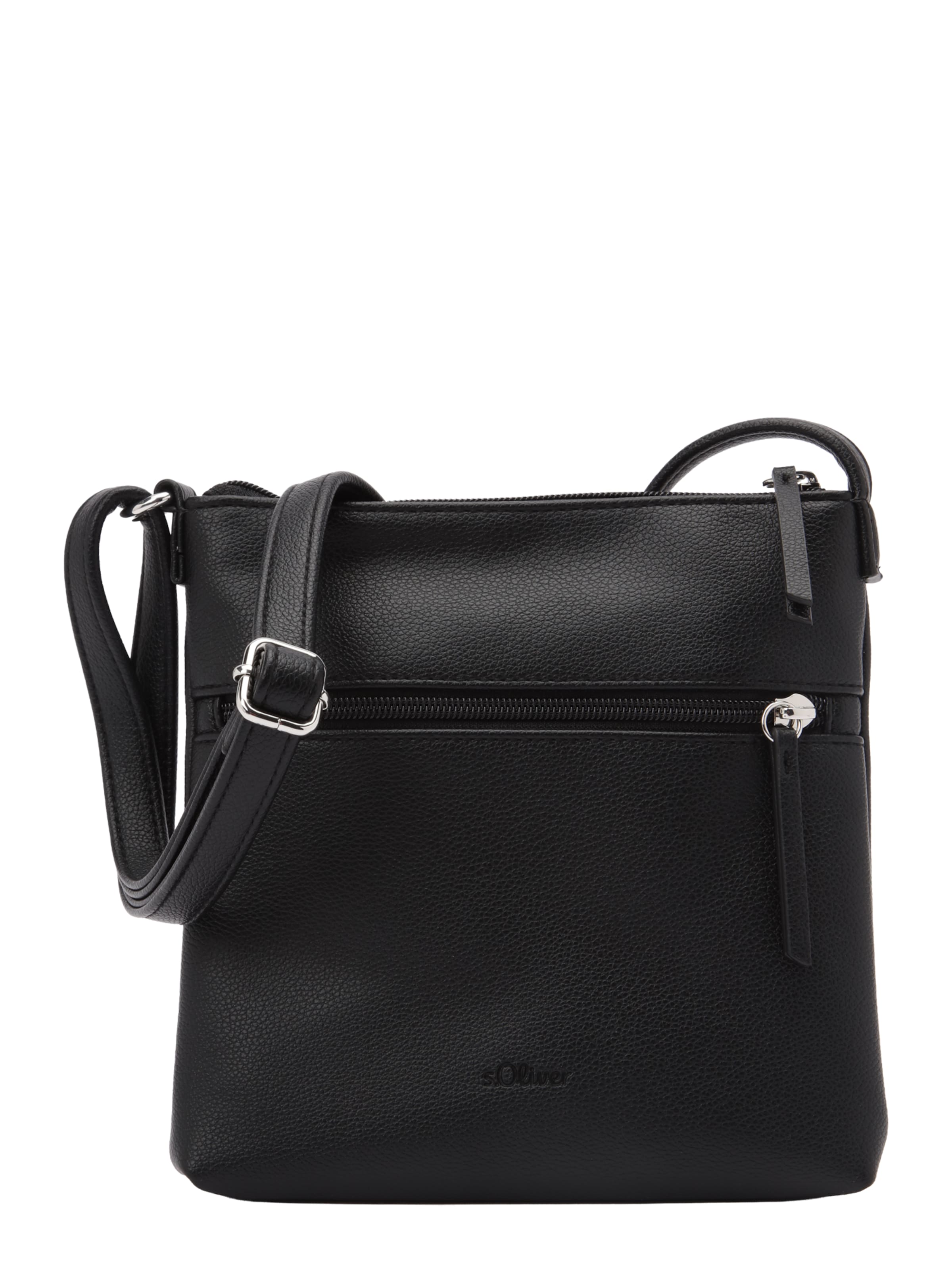 s.Oliver Crossbody Bag in Black: front