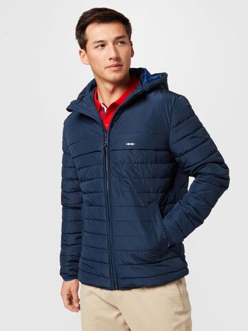 FQ1924 Between-Season Jacket 'Jacob' in Blue: front