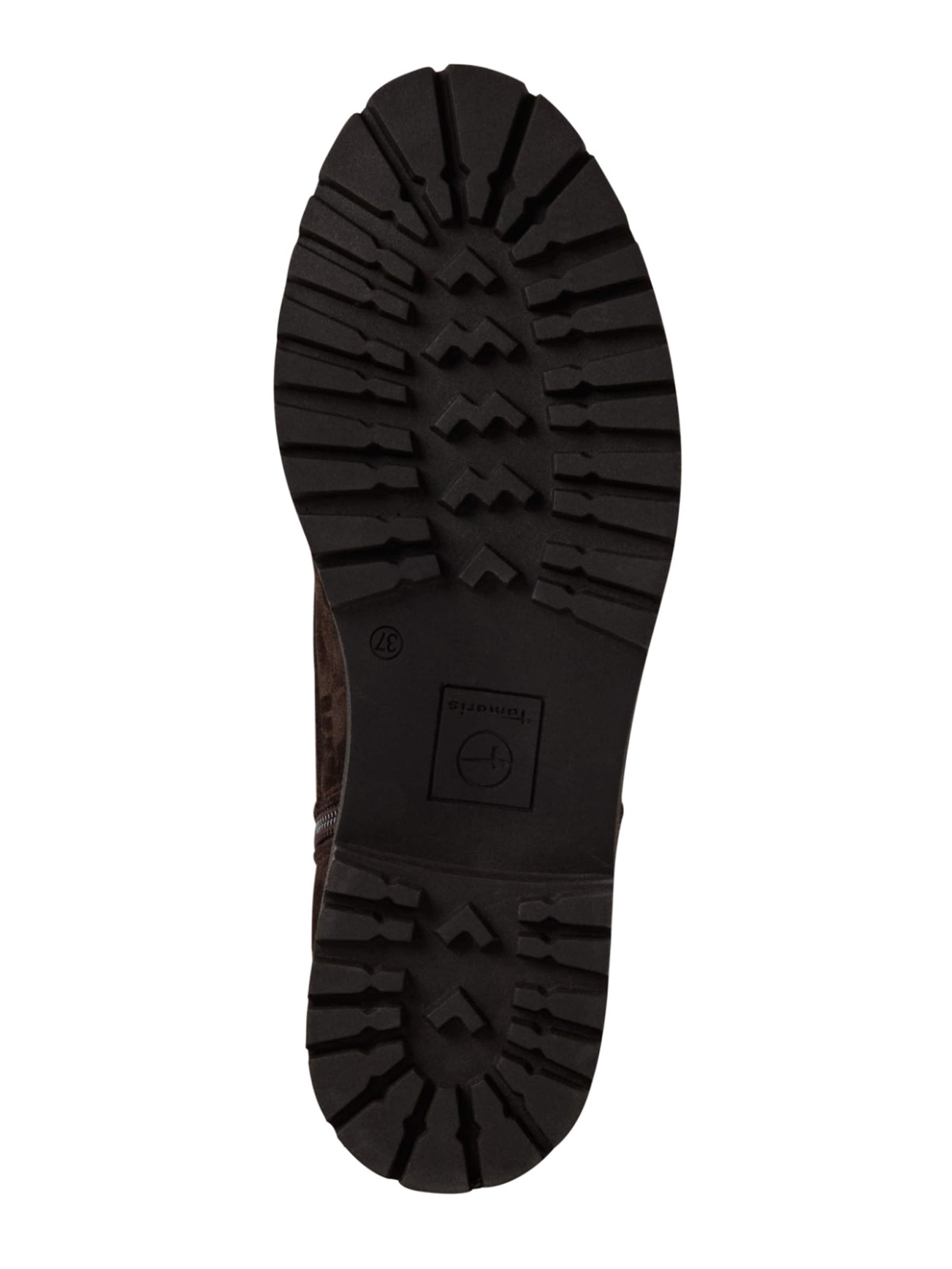 Tamaris - Botines con cordones en marrón