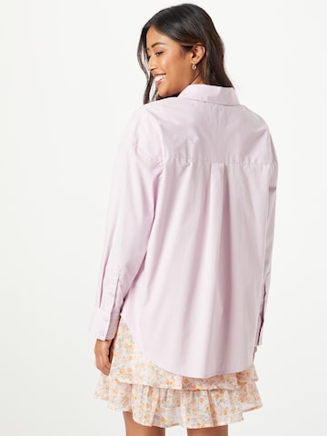 Abercrombie & Fitch Bluse i rosa