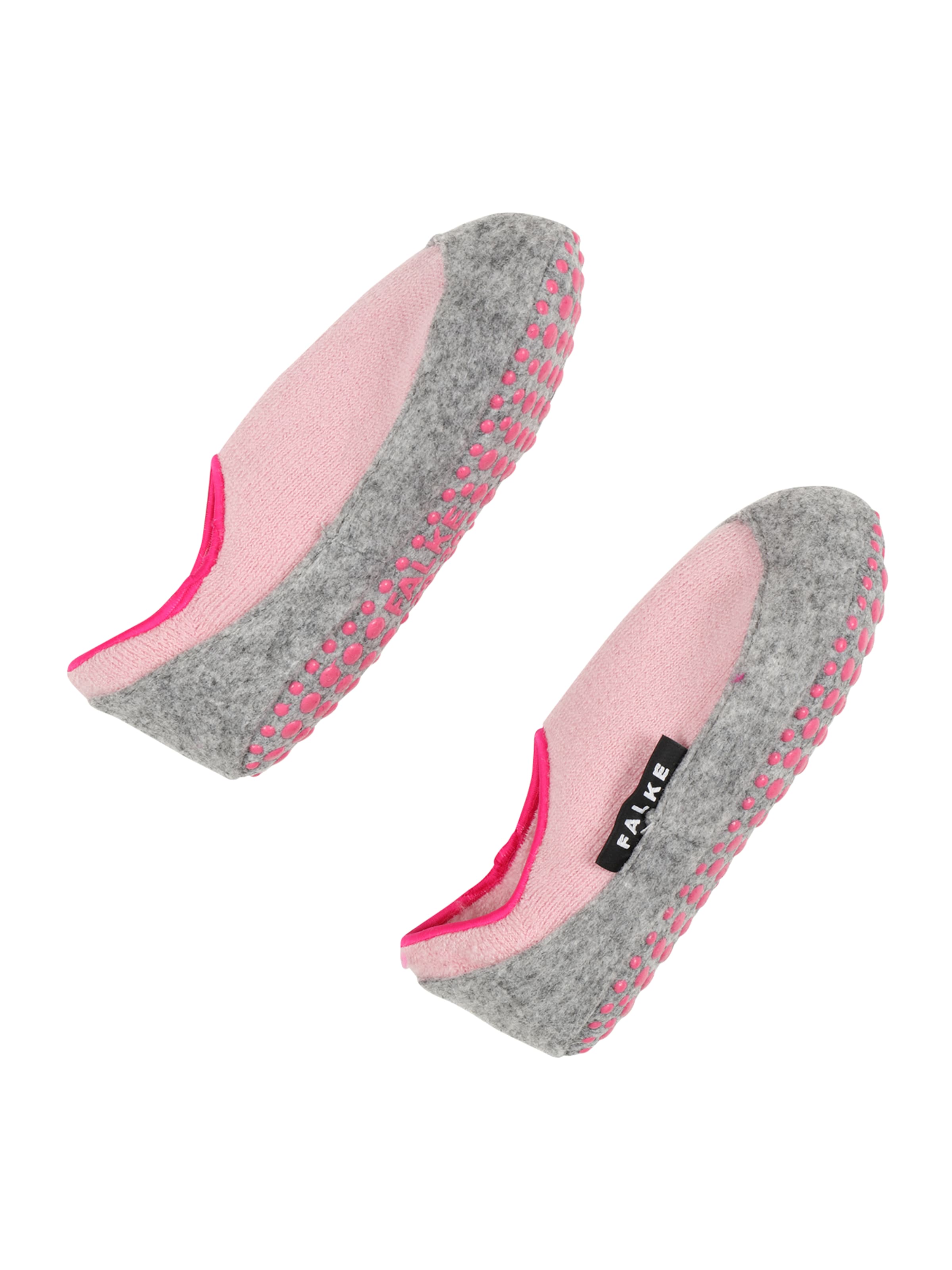 Pantoufle FALKE en rose : devant
